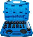 BGS technic Set flanse din plastic pentru montarea rulmentilor, 10-90mm, 36 piese (BGS 8670)