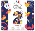 Nid d'Ange pelenka Pommette tipusú (2-es) 3- 6 kg (32 db/cs) - babybear