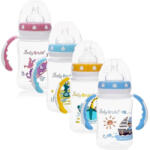 Baby Bruin Cumisüveg Megújult verzió Fogóval széles szájú (240 ml/db) - babybear