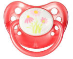 Baby Bruin Játszócumi Rózsaszín, margaréta szilikon cseresznye (méret: 1) 0 - 12 hó - babybear