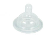  BabyBruin Etetőcumi átlátszó csomagban szilikon széles szájú (méret: ) 0 - 6 hó - babybear