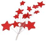 Gyertyakovács Piros csillag cukor beszúró - torták és sütemények díszítésére