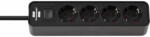 brennenstuhl Ecolor 4 Plug 1,5 m Switch (00195632)