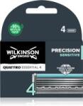 Wilkinson Quattro Essential 4 Precision Sensitive férfi borotvabetét 4 db-os (UWBM02) (UWBM02)