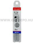 ABRABORO K 14 szúrófűrészlap ALU, alumíniumhoz, TPI: 3, 75 mm - 5 db (070827600001)