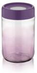 LUXPLASTIC IRIS C-00424 Rainbow lila üveg tároló 660ml (C-00424) - bestbyte