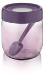 LUXPLASTIC IRIS C-00420 Rainbow lila üveg tároló 425ml (C-00420) - bestbyte