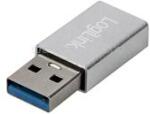 LogiLink USB 3.2 Gen1 Type-C adapter, USB-A/M-USB-C/F, ezüst (LOGILINK_AU0056) (LOGILINK_AU0056)