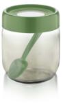 LUXPLASTIC IRIS C-00421 Rainbow zöld üveg tároló 425ml (C-00421) - bestbyte