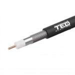 TED Electric Cablu coaxial RG11 / F11 calitate fara sufa CCS rola 305 ml - Oferta BBB (A0115509)