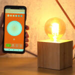 Ledvance Smart+ WIFI E27 LED, 8 W, hidegfehér/melegfehér, 600 lm, Globe80, arany (Classic) (4058075777910)