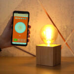 OSRAM Smart+ WIFI E27 LED, 8 W, hidegfehér/melegfehér, 600 lm, Globe95, arany (Classic) (4058075793972)