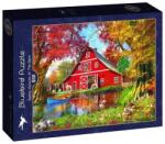 Bluebird Puzzle 500 db-os puzzle - Sunny Autumn At The Barn (90687) (90687)