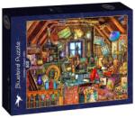 Bluebird Puzzle 500 db-os puzzle - Hidden Object Attic (90711) (90711)