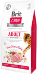  Brit Care Cat ADULT CSIRKE & PULYKA 7kg