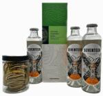 Nikka Coffey gin - Seventeen 1724 gintonic pack limekarikával (0, 7L / 47% + 3x0, 15L + 35g)