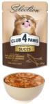 CLUB 4 PAWS selection macskaeledel hering zselében 12x80g