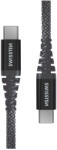 SWISSTEN Kevlar USB-C/USB-C 1, 5 m Цвят: тъмно сив