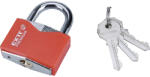 Extol Premium EXTOL lacăt, fier, în formă de diamant, capac din plastic, 3 chei; 50mm, suport din oțel călit, diametrul tijei: 8 mm