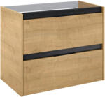 Roca Alpine szekrény 45.2x78.5x59 cm mosdókagyló alá akasztható tölgy A857865464 (A857865464)