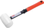 Extol Extol ciocan de cauciuc cu mâner din fibră de sticlă, cauciuc alb; 50 mm, 0, 28 kg Ciocan