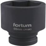 Fortum mașină (impact) soclu 3/4", 55mm, L 70 mm, înnegrit, FORTUM - efistore Set capete bit, chei tubulare