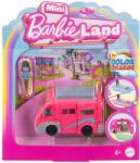 Barbie Set de joaca cu vehicul si papusa Barbie, Mini BarbieLand, HYF38 Papusa