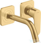 Hansgrohe AXOR Citterio M falsík alatti mosdó csaptelep 16, 7 cm-es kifolyóval, szálcsiszolt arany hatású 34113250 (34113250)