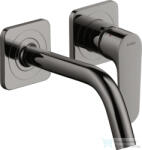 Hansgrohe AXOR Citterio M falsík alatti mosdó csaptelep 16, 7 cm-es kifolyóval, polírozott fekete króm 34113330 (34113330)