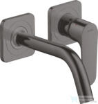 Hansgrohe AXOR Citterio M falsík alatti mosdó csaptelep 16, 7 cm-es kifolyóval, szálcsiszolt fekete króm 34113340 (34113340)
