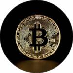 Pictu Hap Ehető papír Bitcoin 19, 5 cm - Pictu Hap (pic9002036_kruh)
