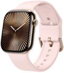  SILICONE Curea interschimbabilă pentru Apple Watch 10 46mm roz deschis