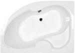 M-Acryl Azalia kád 170x105 + Activ 12 fúvókás pneumatikus hidromasszázs, balos