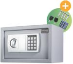 Jurhan SAFETY elektromos bútorszéf, 31 x 20 x 20cm, ezüst