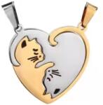  Double Cat medál - Heart/Arany
