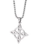 HARAHU Colier EN-34542 - Argintiu KP34542