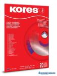 KORES Indigó, A4, kézi, KORES, 20 lap, kék (IK79079) - kecskemetirodaszer