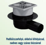 Roltechnik padlóösszefolyó oldalsó kifolyással nedves bűzzárral RPF01 (RPF01)