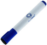BLUERING Táblamarker 3mm, mágneses, táblatörlővel multifunkciós Bluering® kék - delfinbuvar