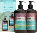 ARGANICARE Set Sampon si Balsam pentru Par Uscat sau Deteriorat cu Ulei de Argan si Unt de Shea 2x400ml