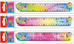 Keyroad Vonalzó 20 cm, flexibilis Keyroad Flex Draw színátmenetes - delfinbuvar