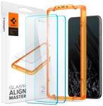 Spigen ALM GLAS. TR 2-PACHET sticlă securizată protectoare Google Pixel 8 Pro transparentă (AGL07395)