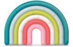 Suavinex Inel de dentiție din silicon Curcubeu, multicolor, Suavinex