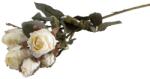 Chaks Buchet de trandafiri artificiali realistici - Albi 43 cm