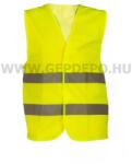 Urgent láthatósági fényvisszaverő mellény, sárga - M (VEST-UV-MELL-YE-M)