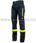 Urgent 717 nadrág, fekete/láthatósági sárga - XL/56 (URG-717-DNAD-56)