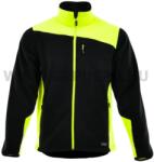 SARA Comfort Plus polár pulóver, fekete/láthatósági sárga - XL (1-12-620-25-27-XL)