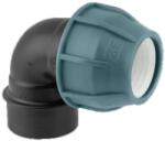 Aquatechnica Cot de compresiune PE, 90 grade, 20 x 1/2", filet-interior, AQUATECH (3580012)