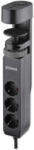 Commel 3 Plug + 3 USB Switch (235-130)