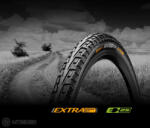 Continental RIDE Tour Extra 27 x 1 1/4-os gumi, drótváz